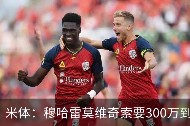 米体：穆哈雷莫维奇索要300万到400万欧税后年薪，尤文认为太高